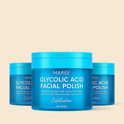 Glycolic Acid Pads 80 PCS - Dashing Nova