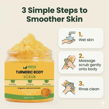 AMVital Turmeric Body Scrub - Dashing Nova
