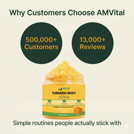 AMVital Turmeric Body Scrub - Dashing Nova