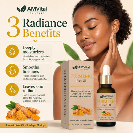 AMVital Turmeric Face Oil - Dashing Nova