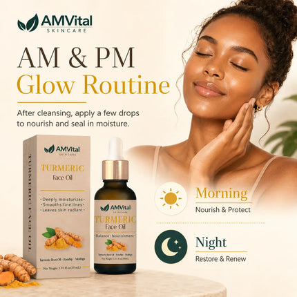 AMVital Turmeric Face Oil - Dashing Nova