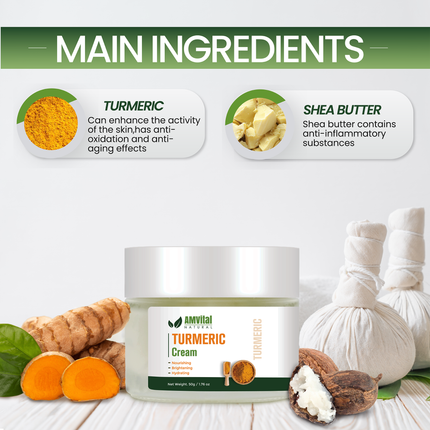AMVital Turmeric Face Cream - Dashing Nova
