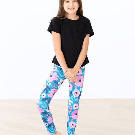 Twirling in Teal Leggings - Dashing Nova