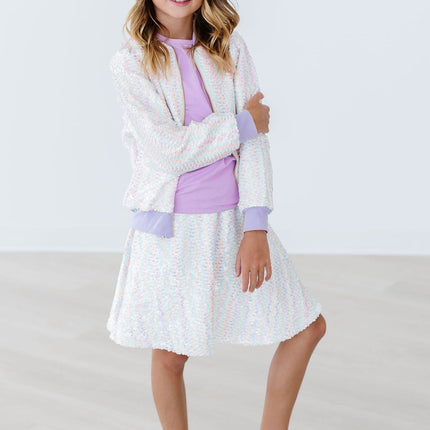 Unicorn Flip Sequin Jacket - Dashing Nova