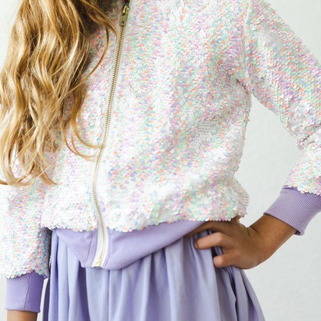 Unicorn Flip Sequin Jacket - Dashing Nova