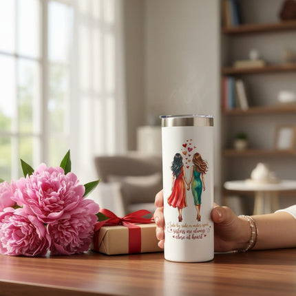 Unique Sister Gift 20oz Insulated Stainless Steel Travel Tumbler