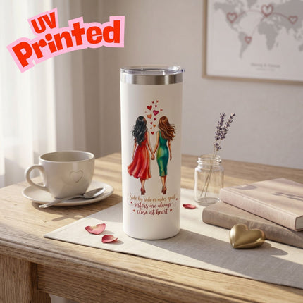 Unique Sister Gift 20oz Insulated Stainless Steel Travel Tumbler