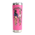 Pink Skinny Tumbler