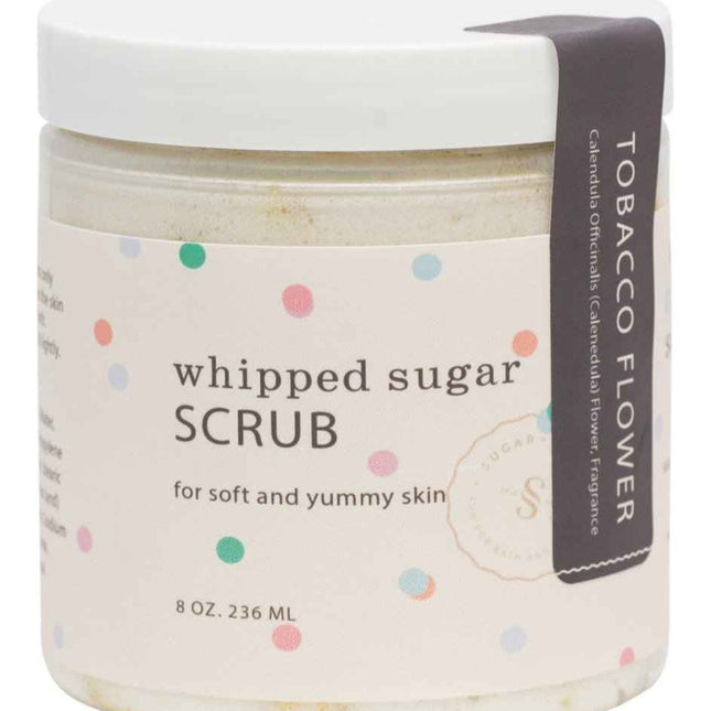 Whipped Sugar Scrub Tobacco Flower