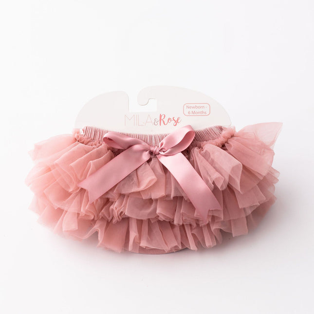 Vintage Pink Ruffle Tutu Bloomer - Dashing Nova