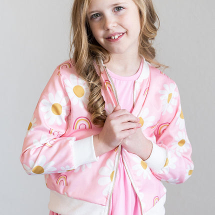 You are My Sunshine Satin Jacket - Dashing Nova