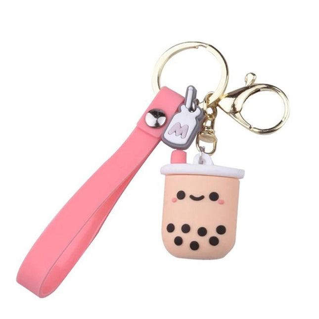 Bubble Tea Boba Keyring