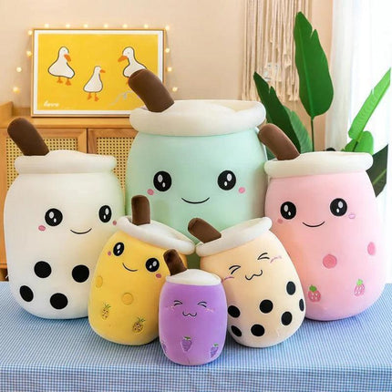 Cute Classic Pearl Milk Tea Boba Plush 25cm