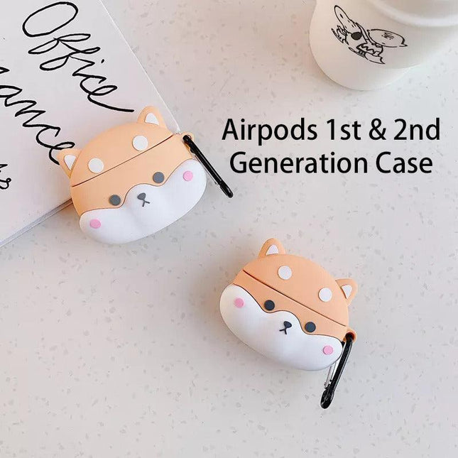 Cute Shiba Inu Airpods Case Cover