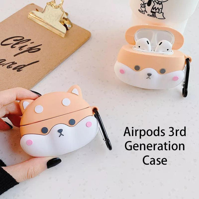 Cute Shiba Inu Airpods Case Cover