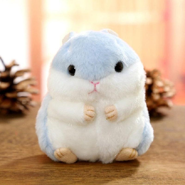 Hamster Keychain Backpack Charms Stuffed Animals Keyring