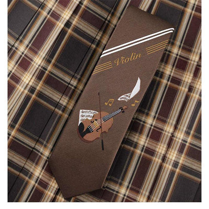 Men's Necktie Gift for School Senior Prom College Graduation