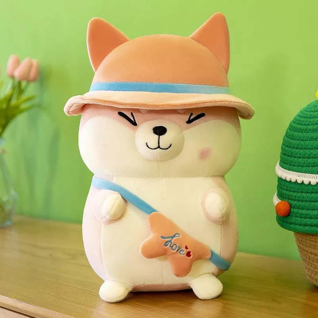 Shiba Inu Plush Cute Chubby Plush Toy