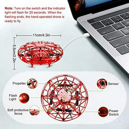 UFO Drone Motion Controlled Auto Avoid Obstacles
