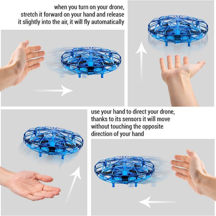 UFO Drone Motion Controlled Auto Avoid Obstacles