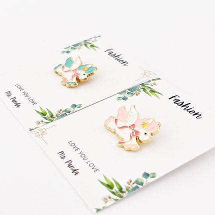 Mini Unicorn Pins (Set of 2), Cute Anime Lapel Enamel Pins