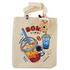 Boba Time Bag Keychain Pin